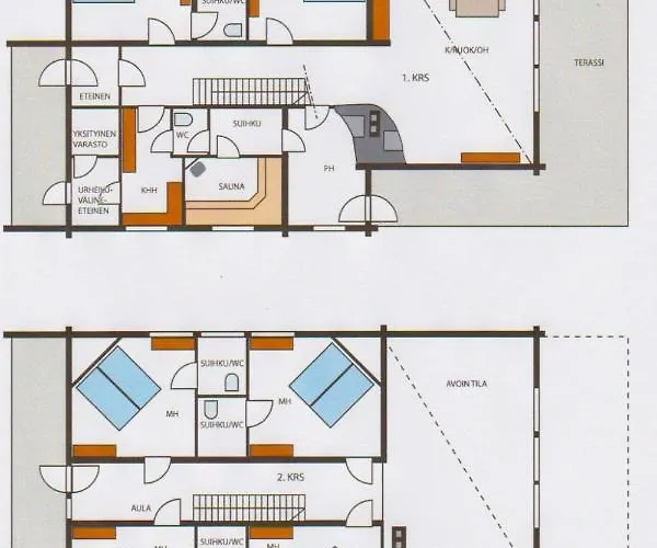 Rukajarven Kelopirtit Puolukka By Interhome Hotell *